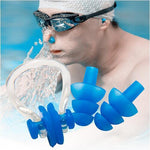 Swimming Nose Clip Earplug Suit