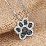 Dog Paw Pendant Necklace