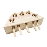 Cat Wooden Interactive Toy