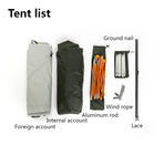 Light Hiking Double Double Tent - calderonconcepts