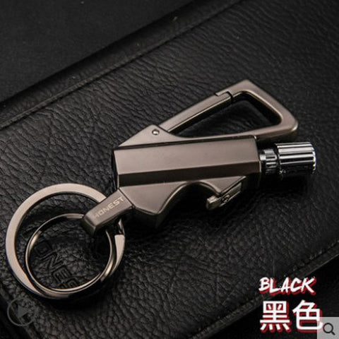 Permanent Match Lighter Striker Waterproof  Keychain - calderonconcepts